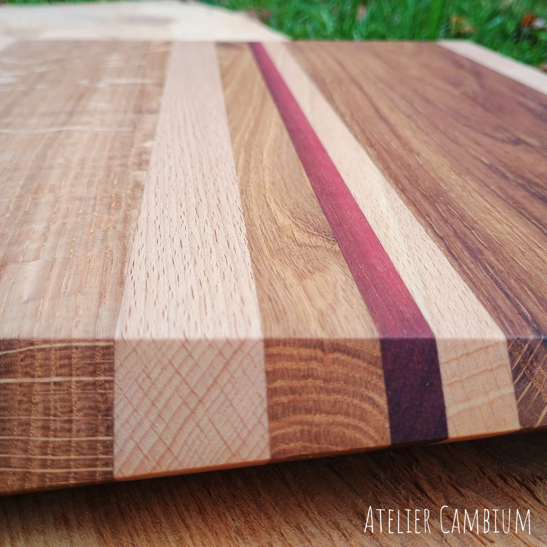 Planche à découper en bois massif - multi essences