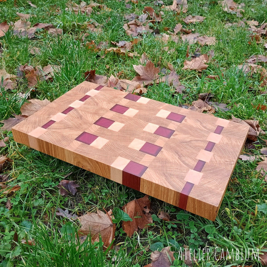 Billot en bois massif - essences mélangées