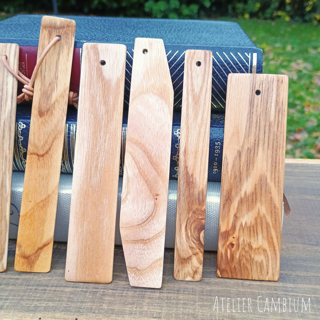 Marque-page en bois massif