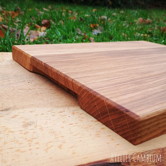 Planche à découper en bois massif - chêne
