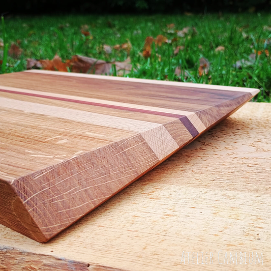 Planche à découper en bois massif - multi essences