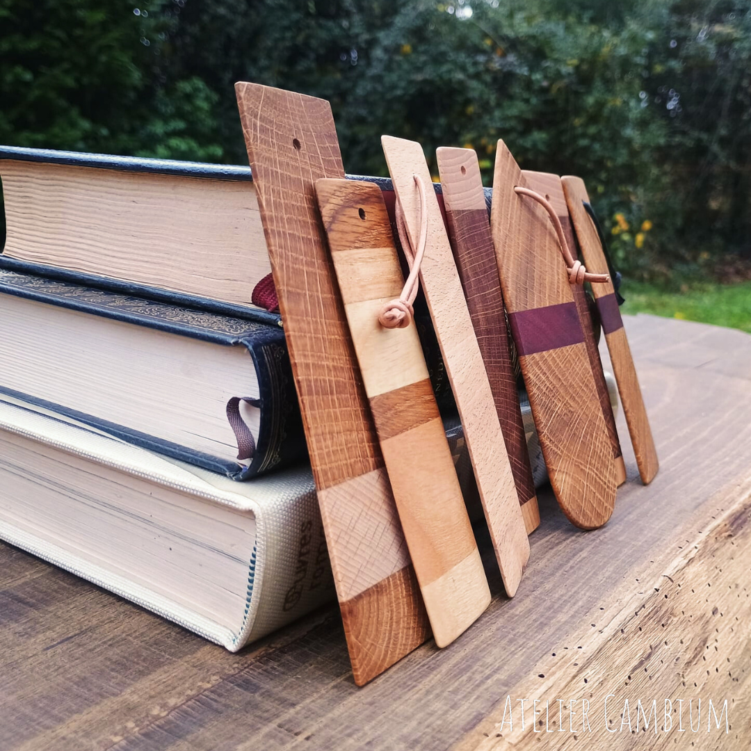 Marque-page en bois massif
