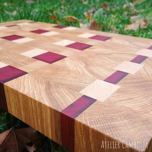 Billot en bois massif - essences mélangées