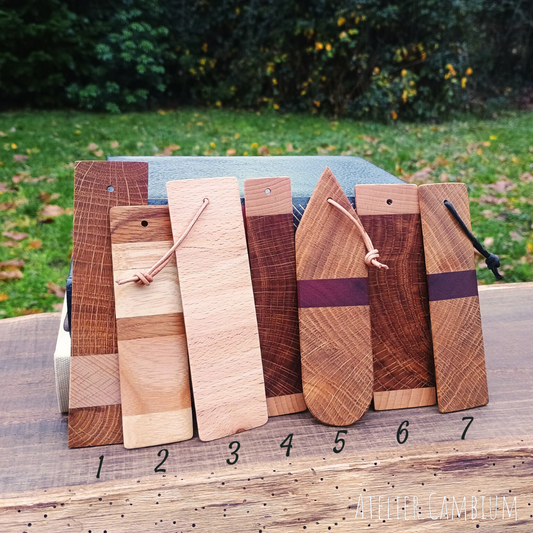 Marque-page en bois massif