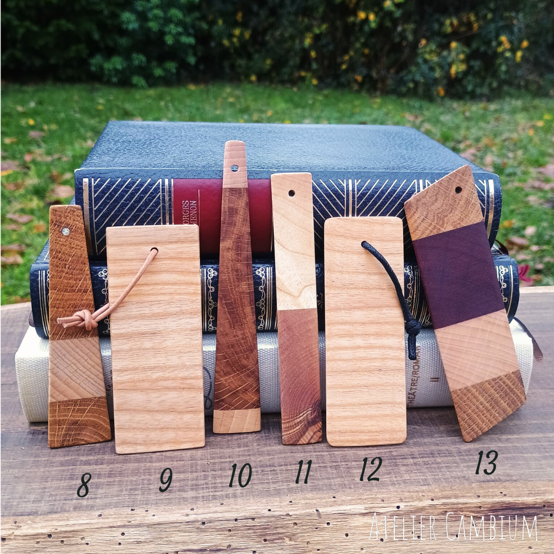 Marque-page en bois massif