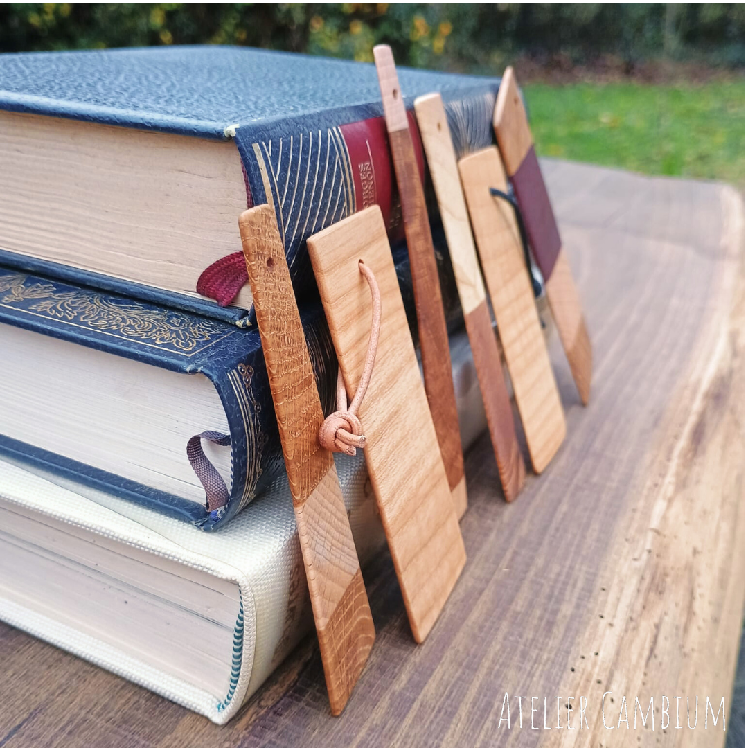 Marque-page en bois massif