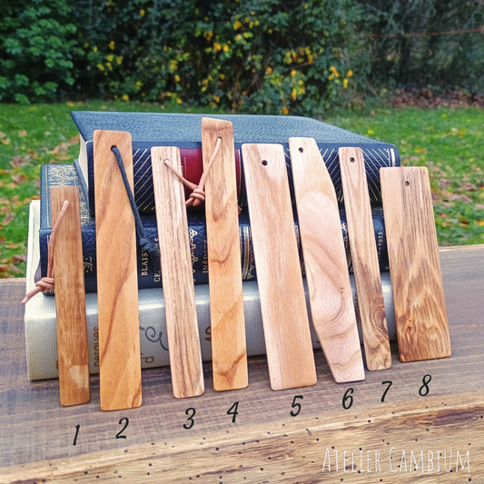 Marque-page en bois massif